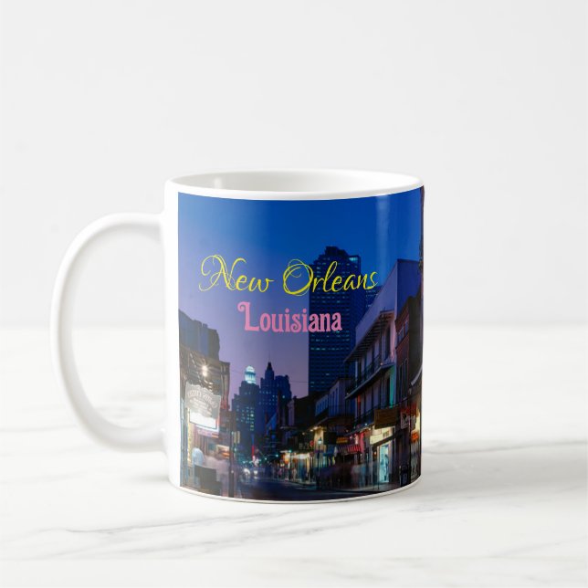 New Orleans Louisiana Coffee Mug Souvenir Memento (Left)