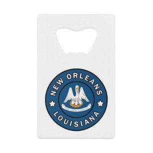 New Orleans Louisiana Credit Card Bottle Opener
