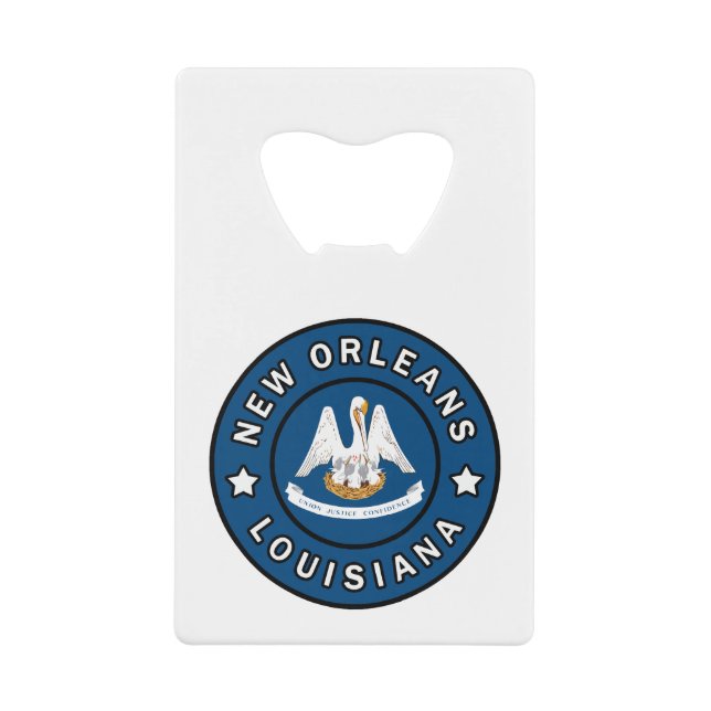 New Orleans Louisiana Credit Card Bottle Opener (Front)