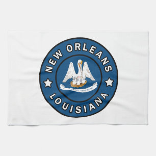 New Orleans Louisiana Kitchen Towel