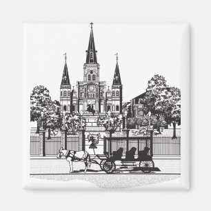 New Orleans, Louisiana Magnet