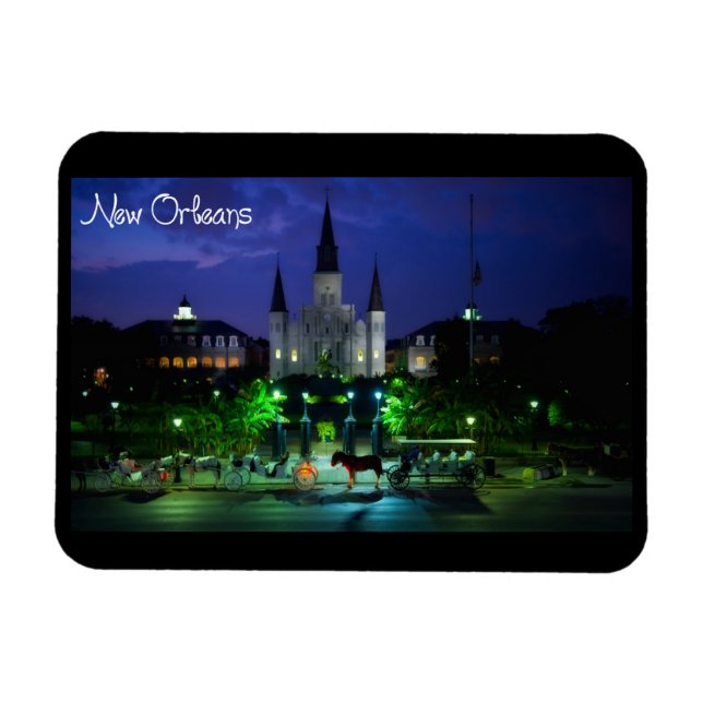New Orleans Louisiana Magnet (Horizontal)