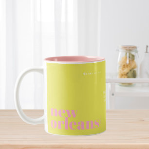 New Orleans Louisiana NOLA Two-Tone Coffee Mug