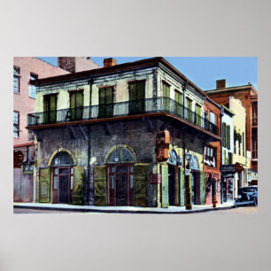 New Orleans Louisiana Old Absinthe House 1940 Poster