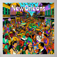 New Orleans, Louisiana People Having Fun