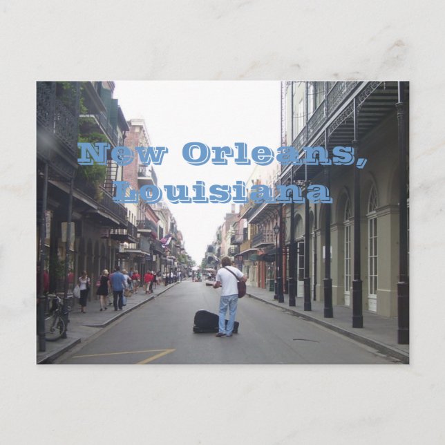 New Orleans, Louisiana Postcard (Front)