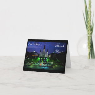 New Orleans Louisiana Thank You Card
