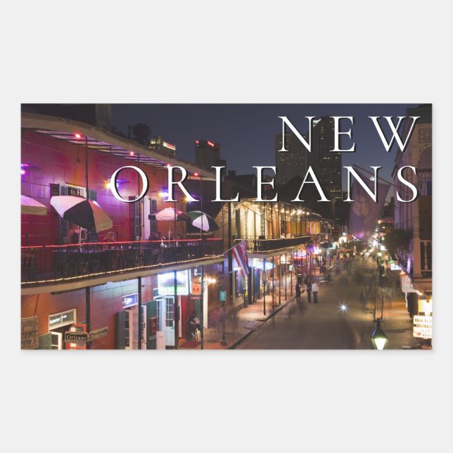New Orleans, Louisiana | The French Quarter Sticker (Front)