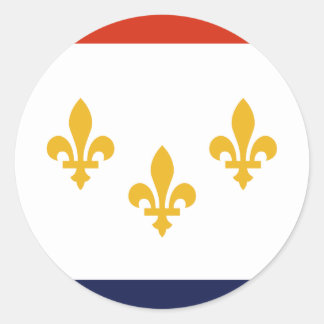 New Orleans, Louisiana, United States Classic Round Sticker