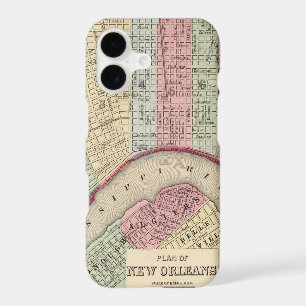 New Orleans Map by Mitchell