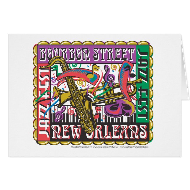 New Orleans Mardi Gras (Front Horizontal)