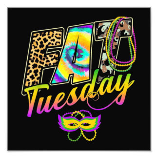 New Orleans Mardi Gras Fat Tuesday Photo Print