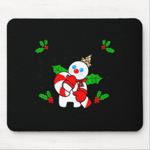 New Orleans Mr Bingle Christmas Tradition Snowman  Mouse Pad
