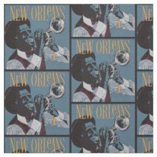New Orleans Music fabric
