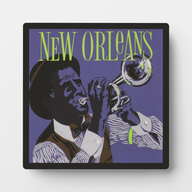 New Orleans Music plaque (Front)