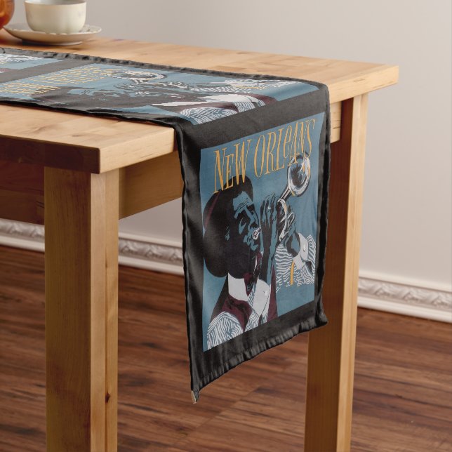 New Orleans Music table runner (In Situ)