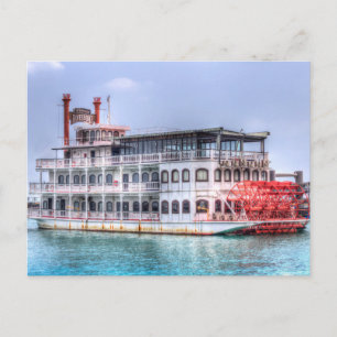 New Orleans Paddle Steamer Postcard