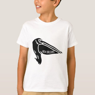 New Orleans pelican city logo T-Shirt