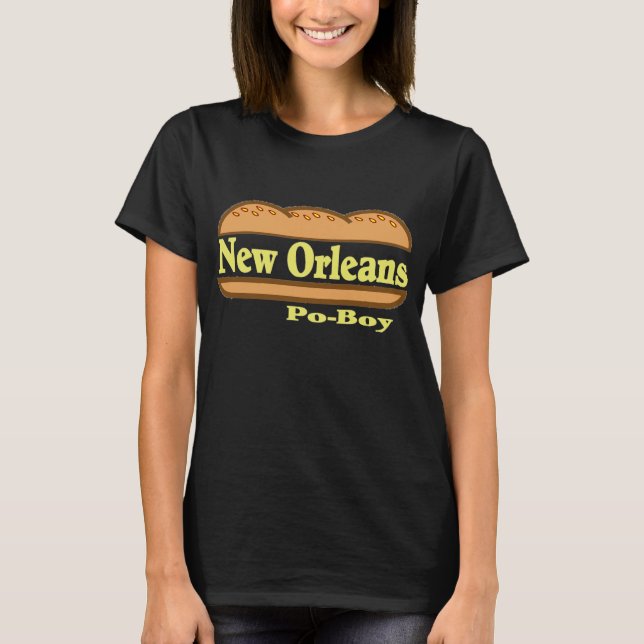New Orleans Po Boy T-Shirt (Front)