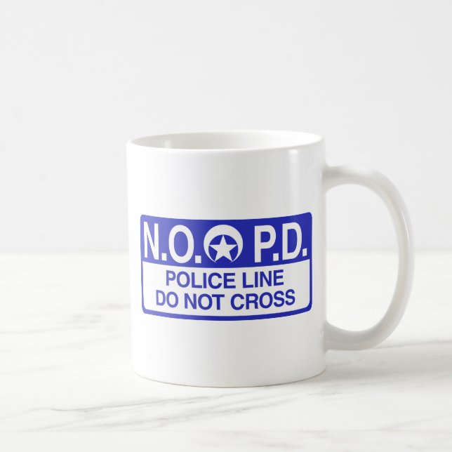 New Orleans Police Coffee Mug (Right)