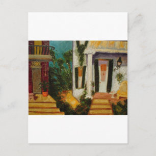New Orleans Porches Postcard
