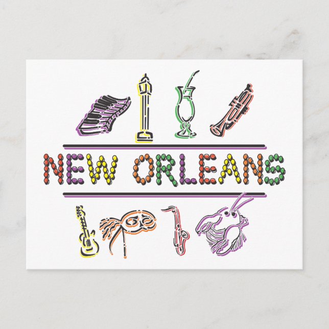 New Orleans Postcard (Front)
