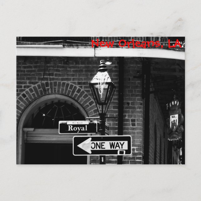 New Orleans Postcard (Front)