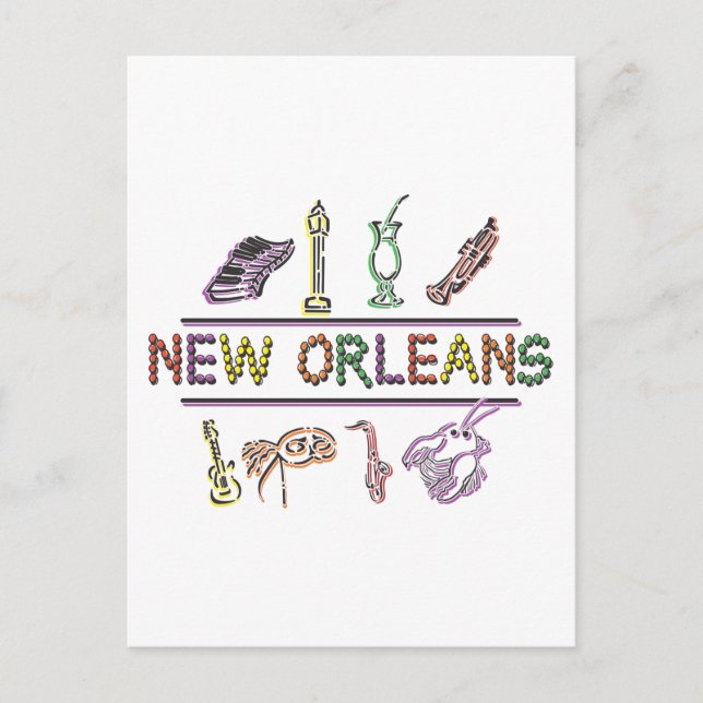 New Orleans Postcard (Front)