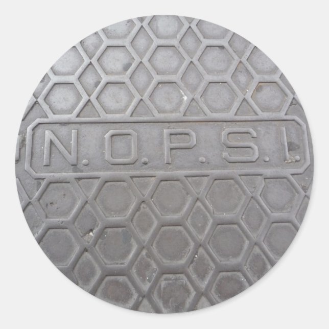 New Orleans Public Service Inc. (NOPSI) Classic Round Sticker (Front)