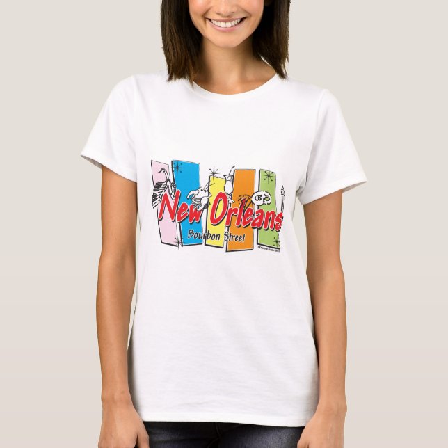 New-Orleans-Retro T-Shirt (Front)