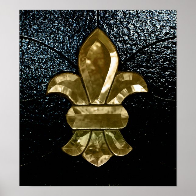 New Orleans Saints Logo Fleur De Lis Poster (Front)