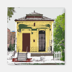 New Orleans Shot Gun Home Magnet