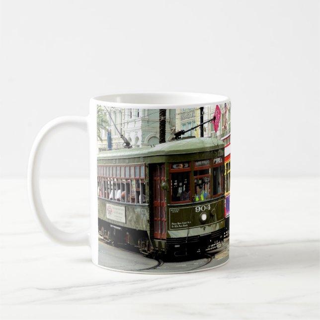 New Orleans Street Cars Coffee Mug (Left)