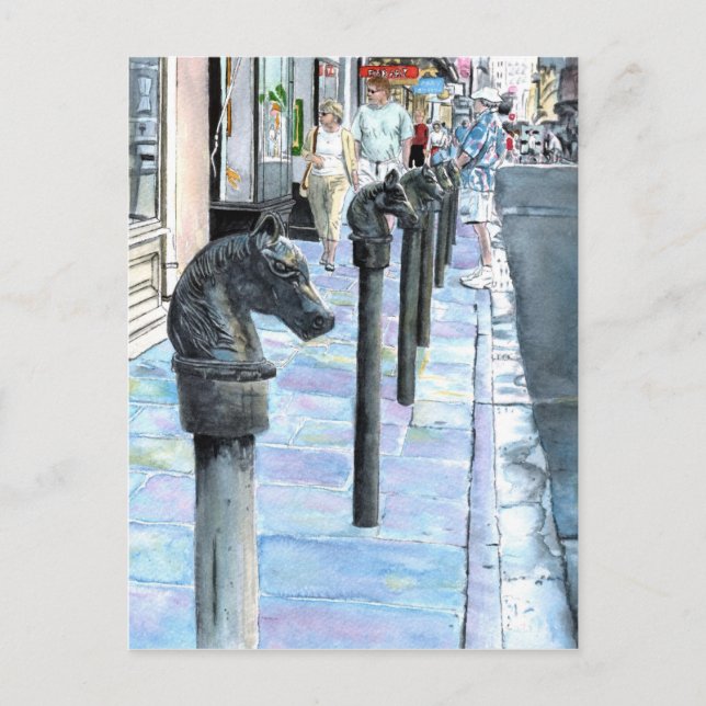 New Orleans Street Postcard (Front)