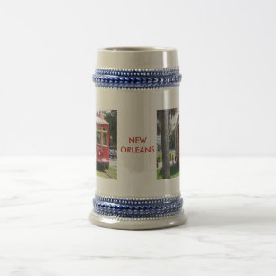 New Orleans Streetcar Beer Stein