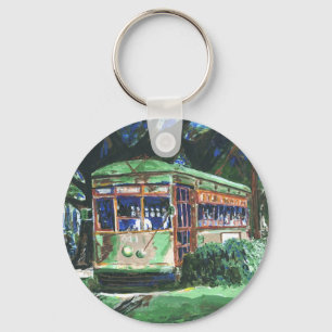 New Orleans Streetcar Keychain
