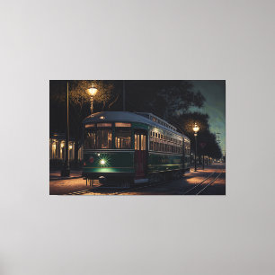New Orleans Streetcar, New Orleans, NOLA Canvas Print