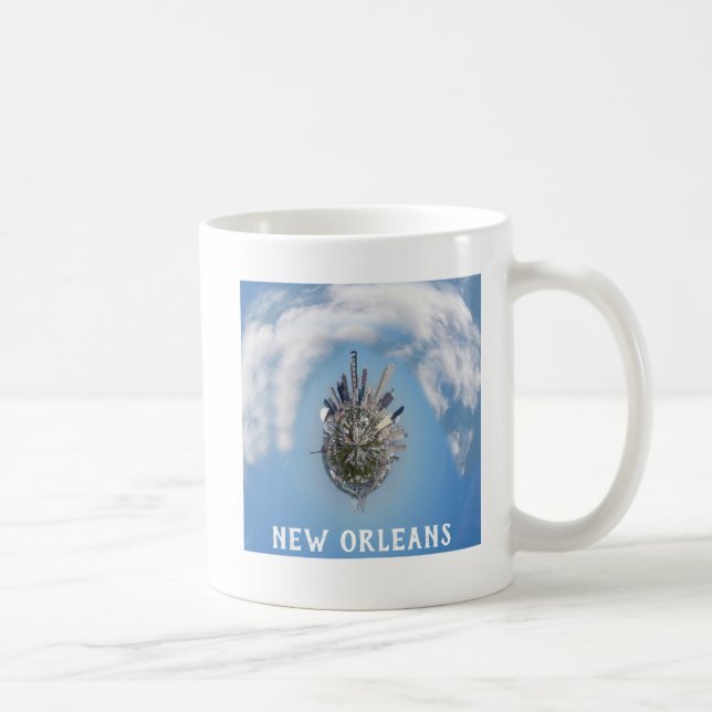 New Orleans Unique City Skyline Travel Photo Coffee Mug (Right)