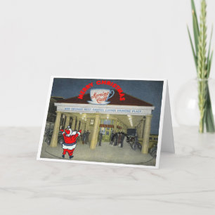 New Orleans Vintage Christmas Card