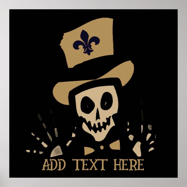New Orleans Voodoo Man Poster (Front)