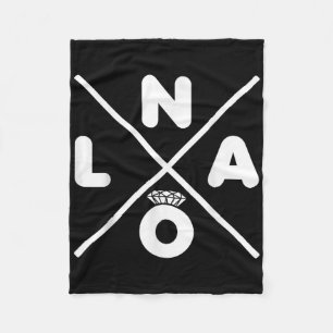 New Orleans Wedding Nola Bachelorette Party Groom  Fleece Blanket