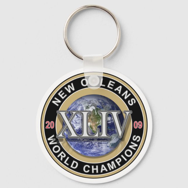 NEW ORLEANS - World Champions 2009 Keychain (Front)