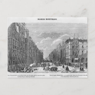 New Paris, view of a part of Rivoli street Postcard