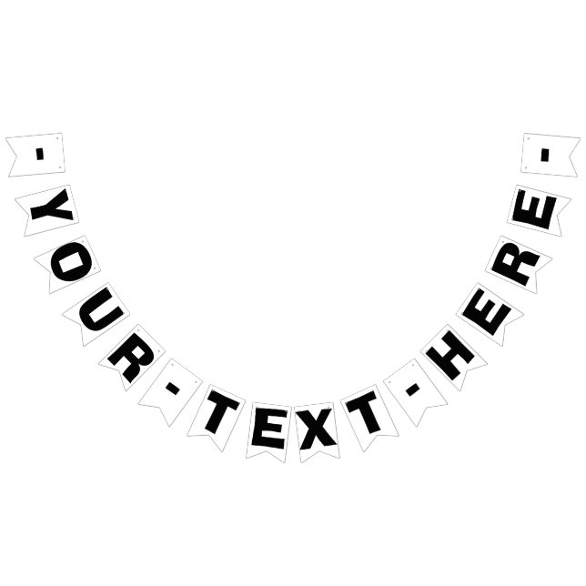 NEW! Party Banner Bunting - 16 Flags and String (All)