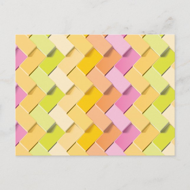 New Pattern Creation 2 Postcard (Front)