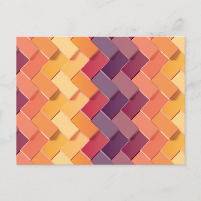 New Pattern Creation 4 Postcard (Front)