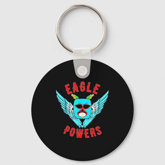 New Perfect Funny Gift For Fans Of Lucha Libre Wre Keychain (Front)