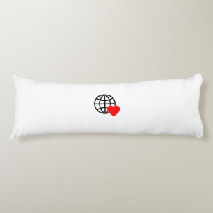 New personalize Text Logo Body Pillow