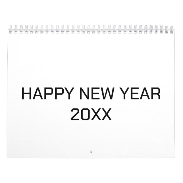  New personalize Text Logo Calendar (Cover)