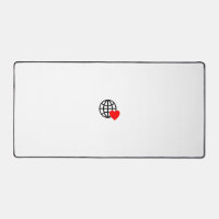 New personalize Text Logo Desk Mat